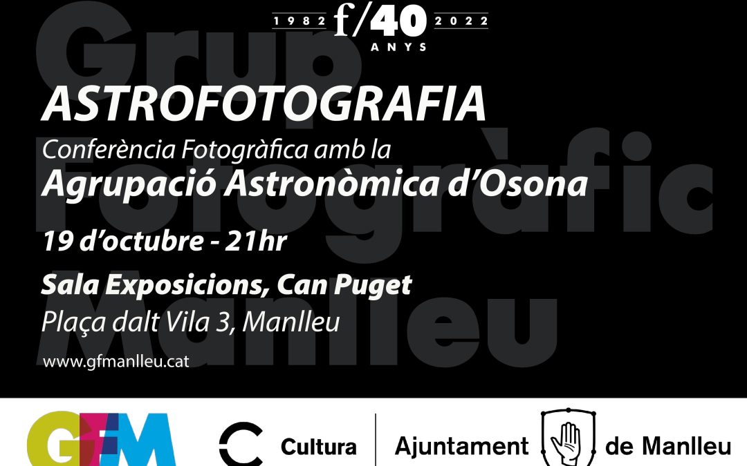 Astrofotografia amb l’Agrupació Astronòmica d’Osona